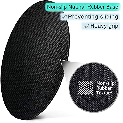 ITNRSIIET Alfombrilla Raton Gaming,Mouse Pad Impermeable，Almohadilla para Ratón Base de Goma Antideslizante，Mousepad Redonda,para Oficina PC Ordenador Jueg, Planeta alienígena