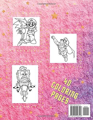 It’s the Weekend, I would Like To Color: Funny Coloring Book For Boys, 4-8 Years Old, 8.5” x 11” inches, 40 pages, Large Paper Size