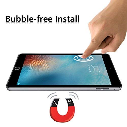 ivoler Protector de Pantalla para iPad 9.7 Pulgadas 2018 / iPad 9.7 2017 / iPad Pro 9.7 2016 / iPad Air/iPad Air 2 (iPad 5 & 6) [Garantía de por Vida], Cristal Vidrio Templado Premium