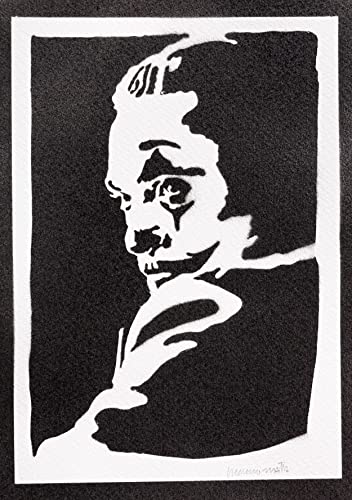 J. Póster Jo. Ph. Grafiti Hecho a Mano Handmade Street Art - Aesthetic Artwork