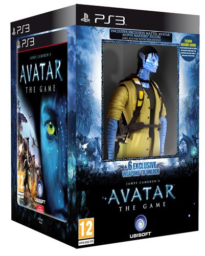 James Cameron's AVATAR THE GAME Playstation 3 Limited Edition with Bonus Content & Mattel Figure PS3 [Importación Inglesa]