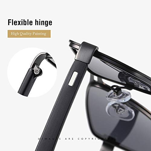 JAMITE Gafas De Sol Polarizadas Hombres/Golf Pesca Cool Ciclismo Golf Conducción Pesca Alpinismo Gafas De Sol Deportivas Al Aire Libre