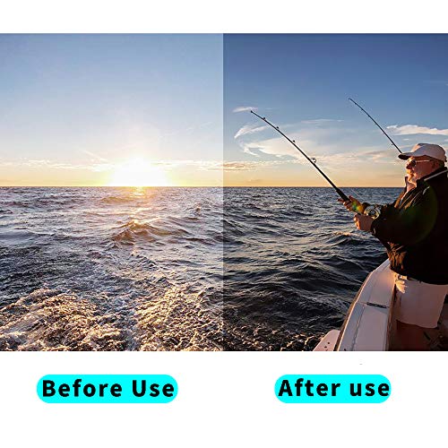 JAMITE Gafas De Sol Polarizadas Hombres/Golf Pesca Cool Ciclismo Golf Conducción Pesca Alpinismo Gafas De Sol Deportivas Al Aire Libre