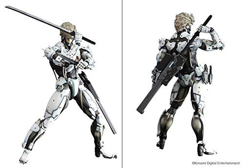 JAPAN OFFICIAL Metal Gear Rising Revengeance Limited Edition PS3 Play Arts Raiden White #1