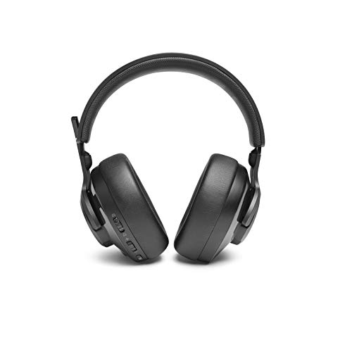 JBL Quantum 400 Auriculares para gamers con un diseño llamativo, tecnología de virtualización surround y reproducción DTS, con micrófono y RGB, compatible con múltiples plataformas, en negro