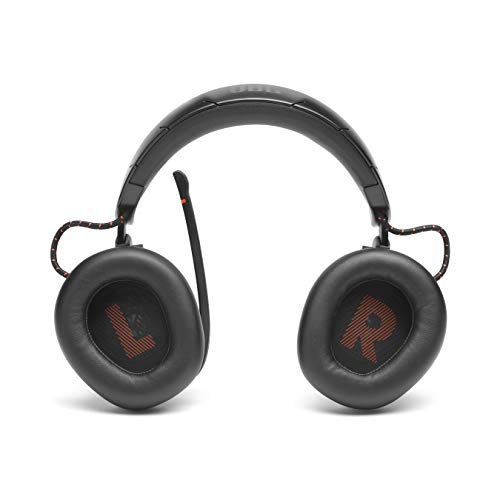 JBL Quantum 600 Wireless Over-Ear Eaming Headset with Microphone and RGB, PC and PS Wirelessly Compatible Only, in Black