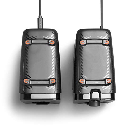 JBL Quantum DUO Altavoz para gamers con tecnología Dolby Digital para una profundidad de sonido y luces LED con efectos de iluminación, diseño llamativo, color negro