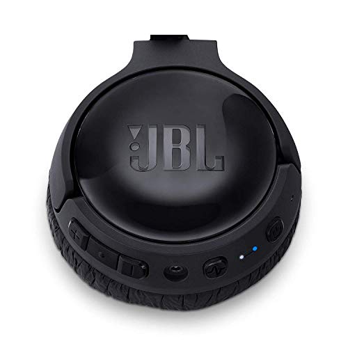 JBL Tune 600BTNC - Auriculares supraaurales inalámbricos con cancelación de ruido activa, batería de hasta 12 horas con BT y NC activo, negro