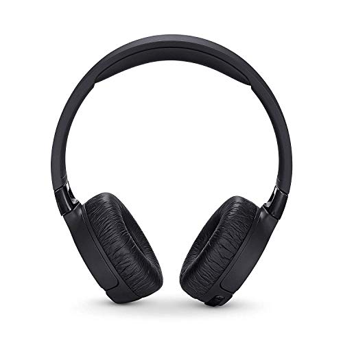 JBL Tune 600BTNC - Auriculares supraaurales inalámbricos con cancelación de ruido activa, batería de hasta 12 horas con BT y NC activo, negro