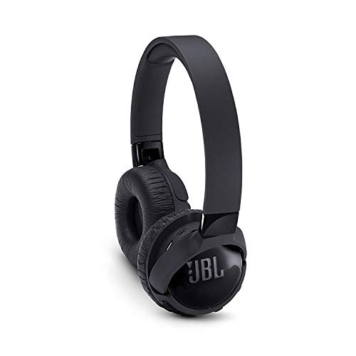 JBL Tune 600BTNC - Auriculares supraaurales inalámbricos con cancelación de ruido activa, batería de hasta 12 horas con BT y NC activo, negro