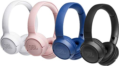 JBL Tune500BT – Auriculares supraaurales inalámbricos con conexiones multipunto y asistente de voz Google now o Siri – Batería de 16h – Negro