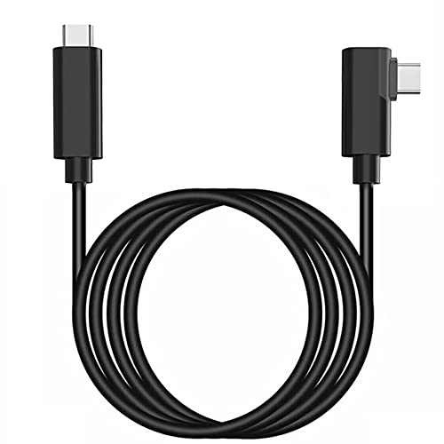 JeoPoom Oculus Quest 2 Link Cable USB C, Oculus Link Cable de 16 Pies/5 Metros, Transferencia de Datos de Alta Velocidad Cable USB 3.2 Gen 1 Tipo C Compatible con Oculus Quest 1 y Quest 2 a una PC