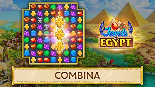 Jewels of Egypt: ¡combina 3!