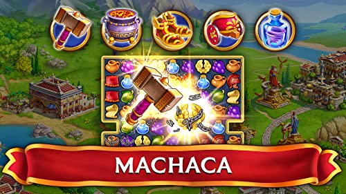 Jewels of Rome: Juego de combinar gemas