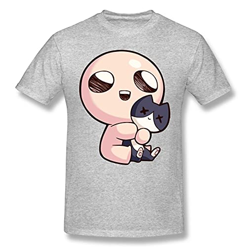 JFLY The Binding of Isaac Cute Character - Camiseta del Gato De Guppy Camisetas Divertidas O Cuello The Binding of Isaac Clothes