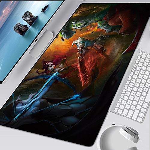 JIACHOZI alfombrilla raton one piece Anime juegos tiro con arco personajes 1000×500×3mm Alfombrilla de Ratón Extra Grande Alfombrilla de Ratón Alfombrilla Gaming Alfombrilla de ratón PC y Portátil Bas