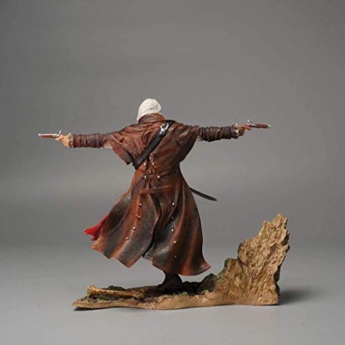 Jiaming Credo IV Bandera Negro Edward Kenway Assassins Creed Pirata PVC Figura Modelo Regalo (versión Boxless) - Alto 11.02 Inchese