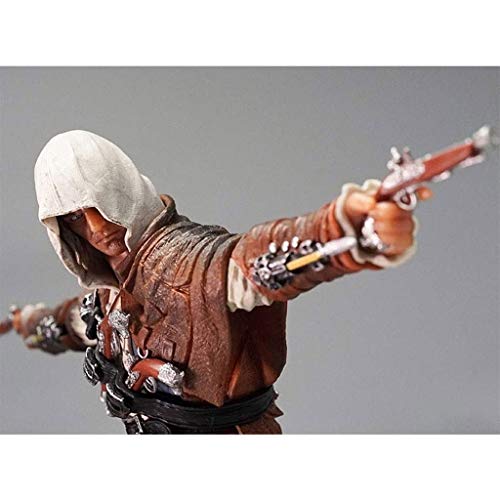 Jiaming Credo IV Bandera Negro Edward Kenway Assassins Creed Pirata PVC Figura Modelo Regalo (versión Boxless) - Alto 11.02 Inchese