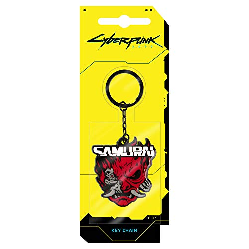JINX Colgante unisex Cyberpunk 2077, logotipo samurai, 4,6 cm (JX10657)