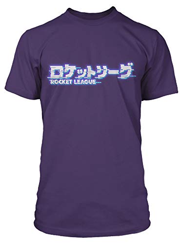 JINX Rocket League Neo Tokyo Glitch - Camiseta para hombre - morado - Medium