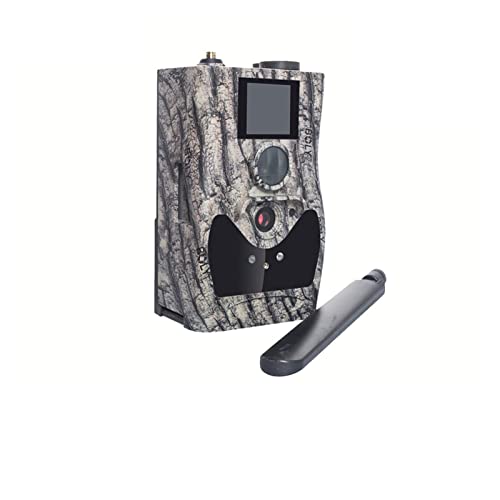 JJXX-BZ Cámara de vigilancia de Animales 4G Wireless Wildlife Trail Cameras Cloud Service Support 2 4MP Invisible Night Vision 90ft Suena Grabación Game Call Photo Traps Vigilancia ecológica