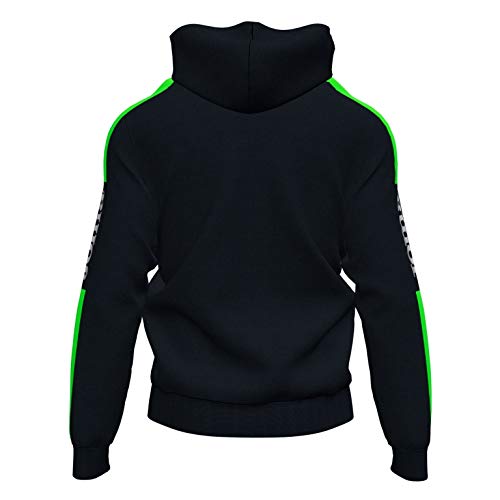 Joma Sudadera con Capucha Championship IV Negro Verde flúor