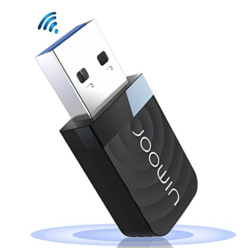 JOOWIN WiFi Adaptador USB,wifi usb 1300Mbps WiFi Antena USB 3.0 Dual Band 2.4GHz/5GHz Mini WiFi Dongle Adaptador Soporta Windows 7/8/8.1/10 / Mac OS 10.7-10.12 /11 Mac OSX, para PC Desktop