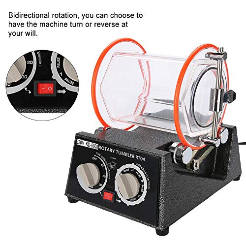 joyería pulidor Rotatorio Rotación de Dos vías para la rotación de Tiempo, Ajustable para 5 velocidades(EU)