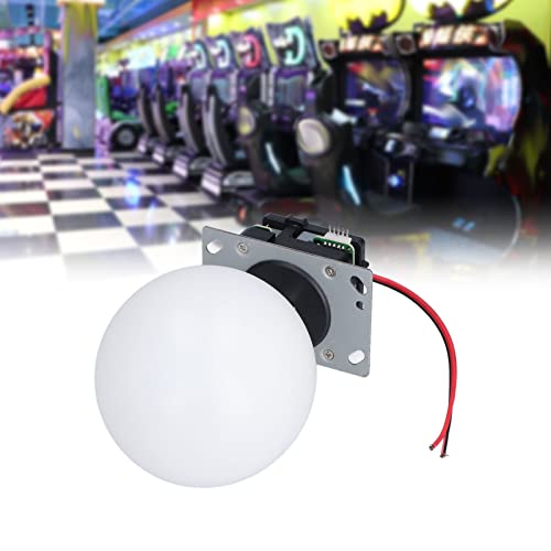 Joystick Arcade, Ligero, Cómodo, Eje del Joystick Resistente Y Duradero con Cable 5P para Máquina de Entretenimiento para Funcionamiento Fresco para Máquina de Juego