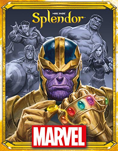 Juego de Mesa Splendor Marvel Asmodee - Juego de Estrategia y Desarrollo