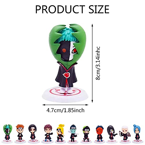 Juego de Minifiguras,BESTZY 11Piezas Cake Topper Acción Figuras Modelo Muñecas Mini Muñeca,Niños Baby Shower Fiesta de cumpleaños Pastel Decoración Suministros