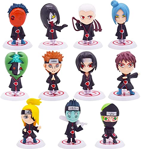 Juego de Minifiguras,BESTZY 11Piezas Cake Topper Acción Figuras Modelo Muñecas Mini Muñeca,Niños Baby Shower Fiesta de cumpleaños Pastel Decoración Suministros