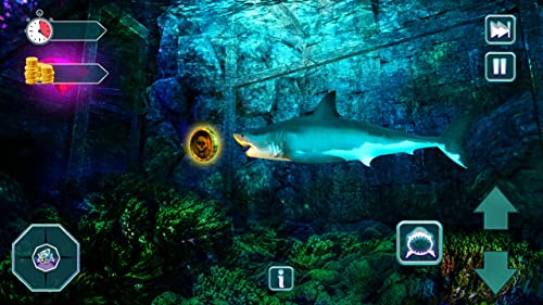 juego de supervivencia de tiburones hambrientos: juego gratuito de simulador de evolución de tiburones