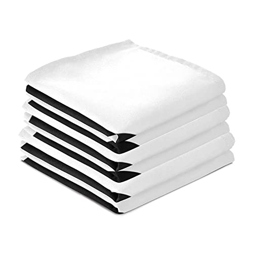 Juego de toallas de cocina de 4 18 x 28 pulgadas para cocinar y secar paños de cocina, traducción de caligrafía china Strive Rightside Toallas de mano chinas Toallas de té para limpieza de la casa Mu