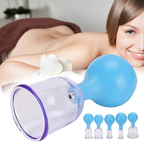 Juego De Ventosas, Pc, Bola De Goma, Ventosas, Masaje Corporal, Azul, Chino, Ventosas, Terapia Para Celulitis, Masaje Con Ventosas Para Almohadillas Eléctricas Alivio Del Dolor(#1)