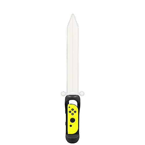 Juego Sword Grip para The Legend of Zelda, Diseño para Switch Skyward Sword Joycon, Juego Somatosensorial Glowing Sword, Solo para Joy-con Derecho
