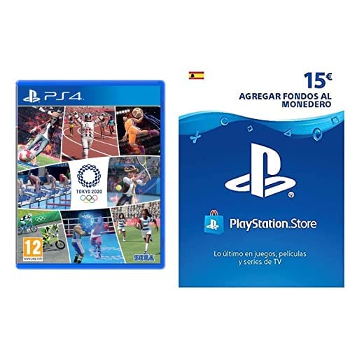 Juegos Olímpicos de Tokyo 2020 & Sony, PlayStation - Tarjeta Prepago PSN 15€