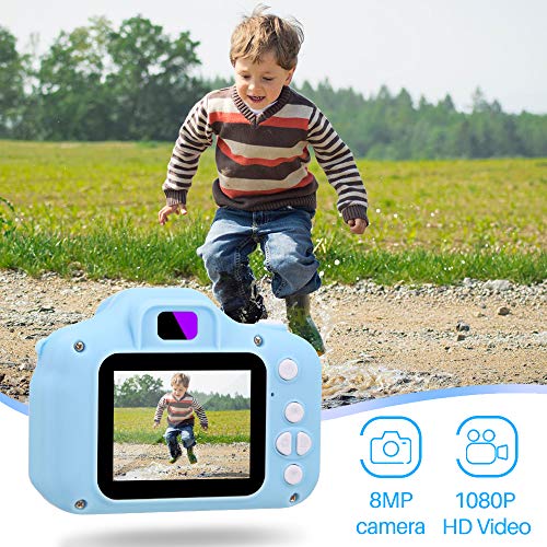 Juguetes para Niños Cámara Digital para Niñas de 3 a 7 Años, NINE CUBE 2.0" HD Video Cámara Infantil,Regalos Ideales de Cumpleaños de para Niños y Niñas de 3 4 5 6 7 Años con Tarjeta TF 32 GB