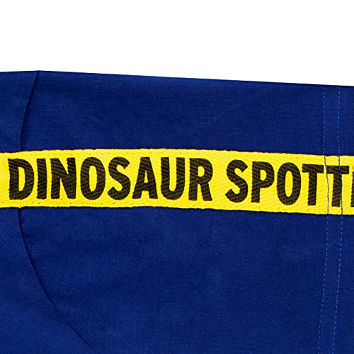 Jurassic World Camiseta para Niños Dinosaurio Azul 7-8 años