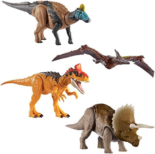 Jurassic World Dinosonidos Control Total Dinosaurio Triceratops ( Mattel Gjn65)
