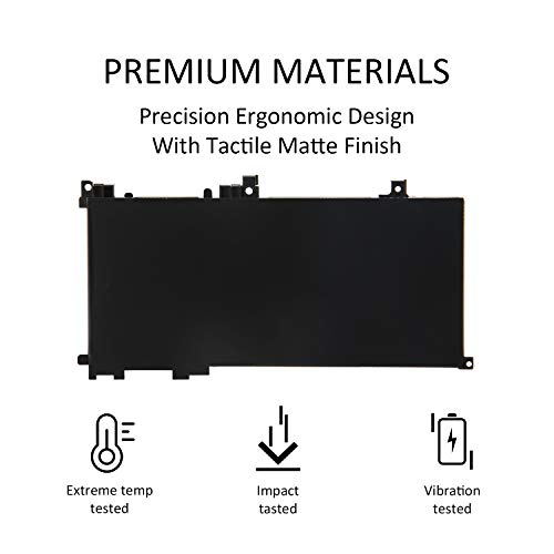 K KYUER TE03XL Batería para HP Pavilion 15 Omen 15-BC000 15-BC015TX BC400NA BC006NA BC411TX BC406TX BC407TX BC408TX 15-AX033DX AX009NA AX001TX AX001NS AX008NS AX038NF AX000NL AX009NG TPN-Q173 Battery