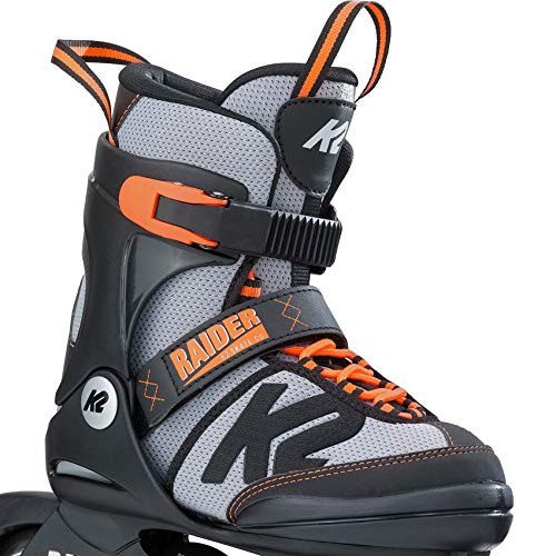 K2 Skate Raider, Calzado para niños, Negro y Naranja (Black Orange), 35- 40 EU