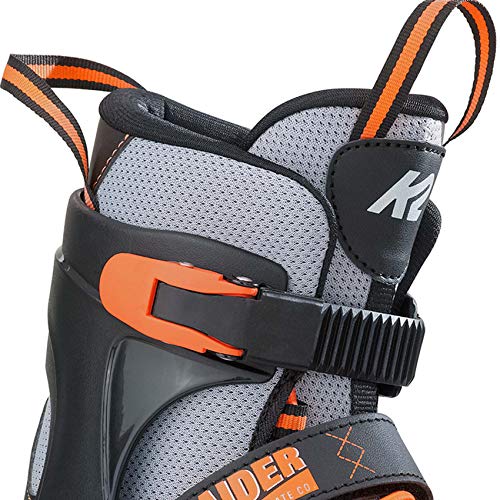 K2 Skate Raider, Calzado para niños, Negro y Naranja (Black Orange), 35- 40 EU