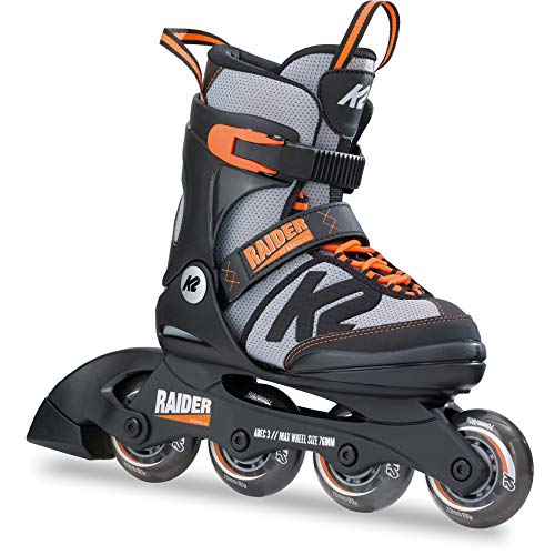 K2 Skate Raider, Calzado para niños, Negro y Naranja (Black Orange), 35- 40 EU
