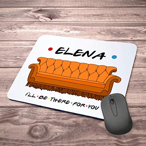 Kadoo Regalos Alfombrilla de Ratón Personalizada Friki Friends con Nombre