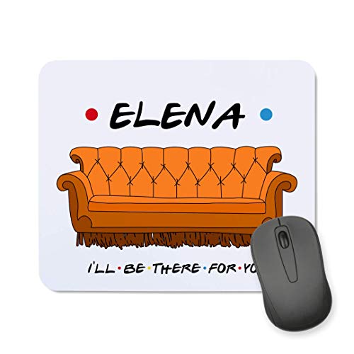 Kadoo Regalos Alfombrilla de Ratón Personalizada Friki Friends con Nombre