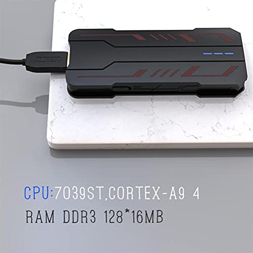 Kagodri Consola de juego de manija inalámbrica, consola electrónica de juegos de alta definición 4k TV 64g integrado 5200 juego 2.4g controlador inalámbrico