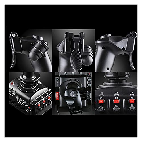 KAJYY JIAMIN Ajuste para el Vuelo de Vuelo Gamepad Controlador de vibración USB Wired Gaming Joystick Joypad Fit para PC/Desktop Game Accessories Joystick de Juego (Color : 1 Picec)