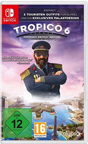Kalypso Game Tropico 6 Nintendo Switch Básico Alemán, Inglés - Game Tropico 6, Nintendo Switch, T (Teen)