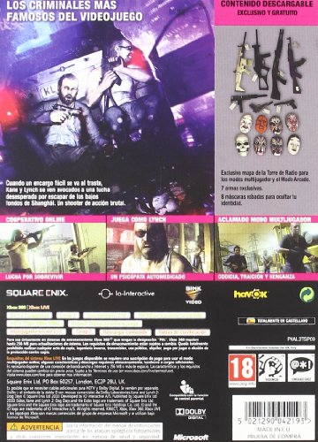 Kane & Lynch 2: Dog Days Edición Limitada